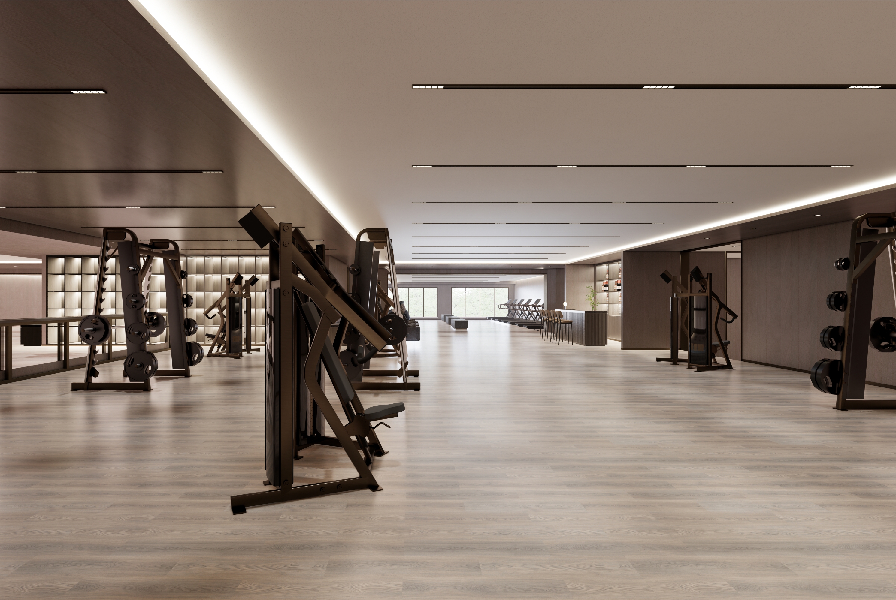 Fitness room at Wyndham Grand Zhaoqing Downtown in Zhaoqing, Other than US/Canada